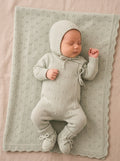 Honeydew set - with Coverall, Blanket, Bonnet and Booties