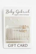 Baby Gabriel Gift Card - Portrait
